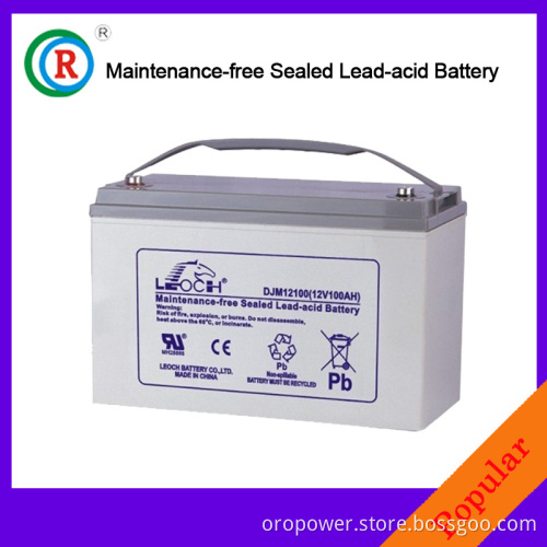 New Arrival! 12V 150ah Maintenance Free Lead-Acid Battery
